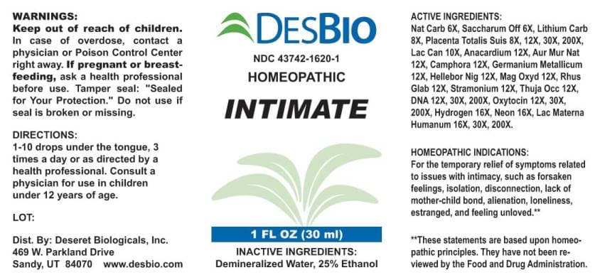 Intimate package label