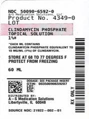 Clindamycin Phosphate Topical Usp, 1% package label