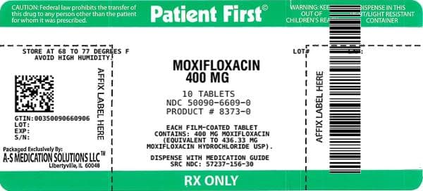 Moxifloxacin Hydrochloride package label