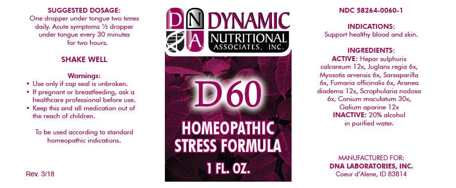 D-60 package label