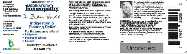 Hendel Indigestion and Bloating package label