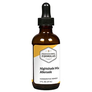Nightshade Mix package label