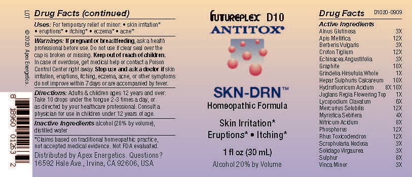 D10 package label