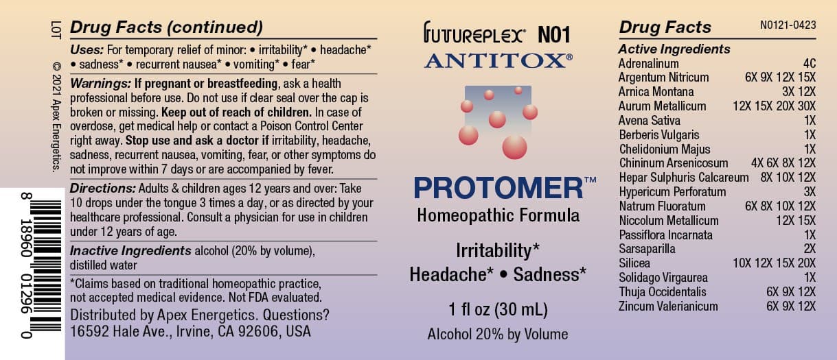 N01 package label