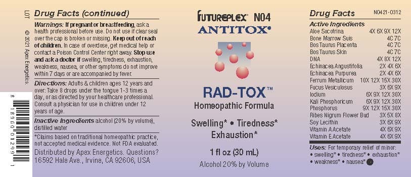 N04 package label