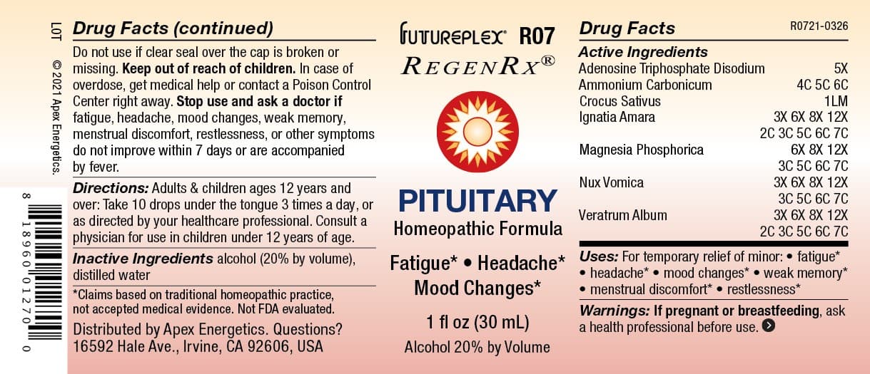 R07 package label