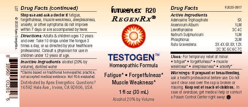 R20 package label