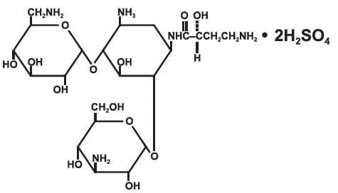 Amikacin Sulfate package label