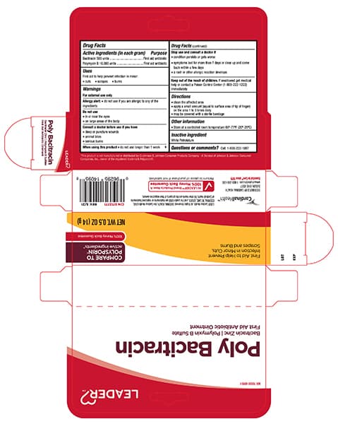 First Aid Antibiotic package label
