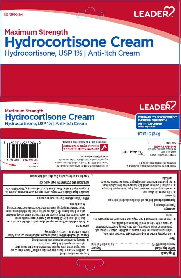 Hydrocortisone package label
