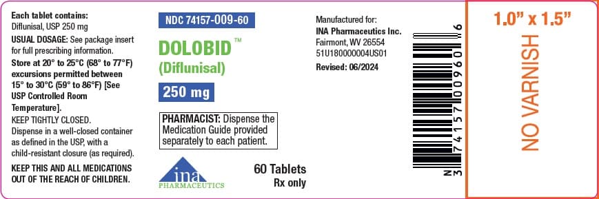 Diflunisal package label