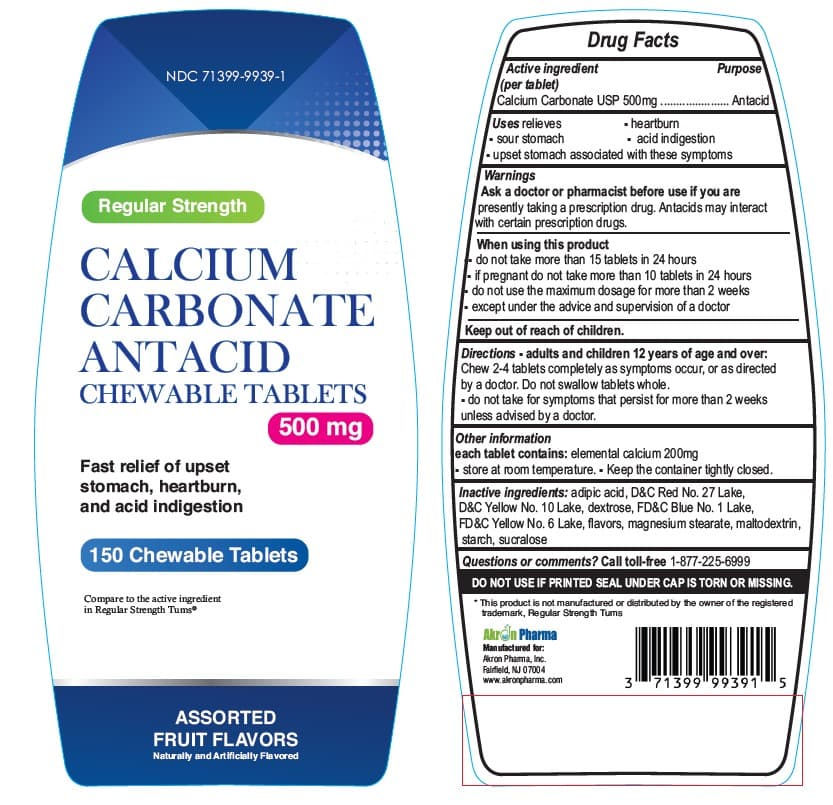 Regular Strength package label