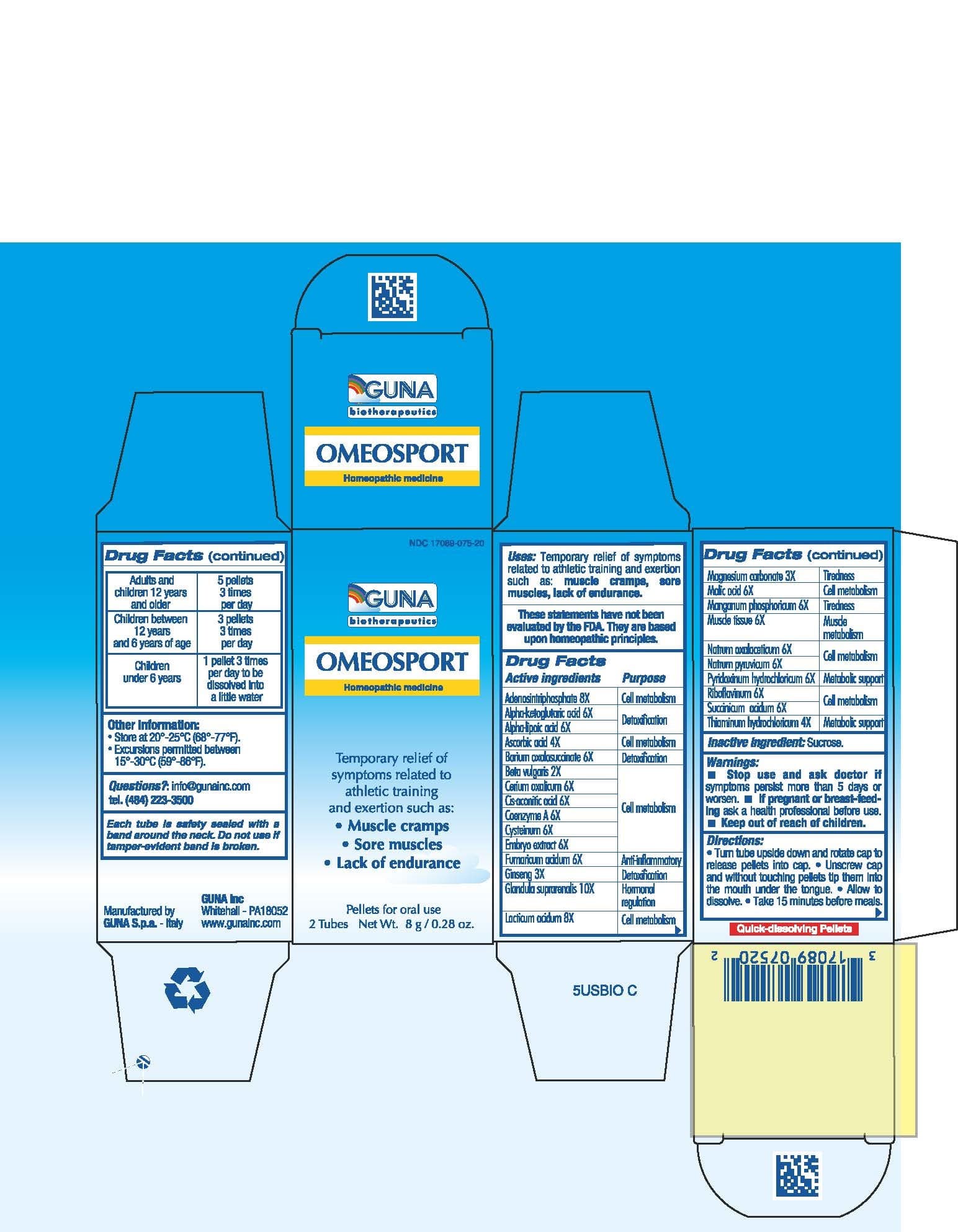 Omeosport — Reference image, actual packaging may vary