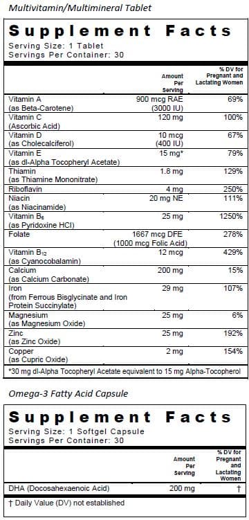 Select-Ob Plus DHA — Reference image, actual packaging may vary