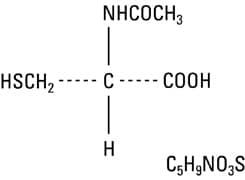 Acetylcysteine — Reference image, actual packaging may vary