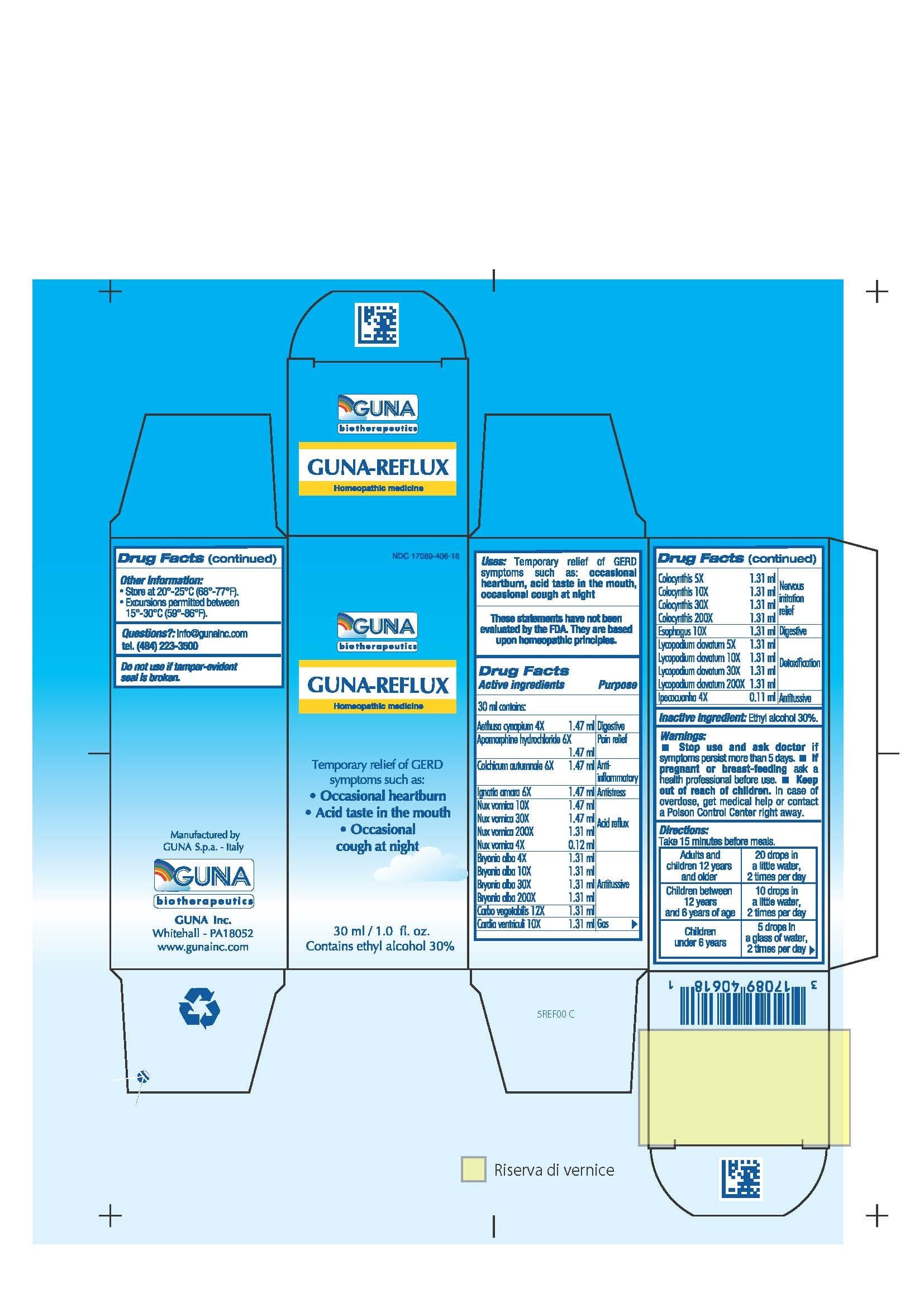 Guna-Reflux — Reference image, actual packaging may vary