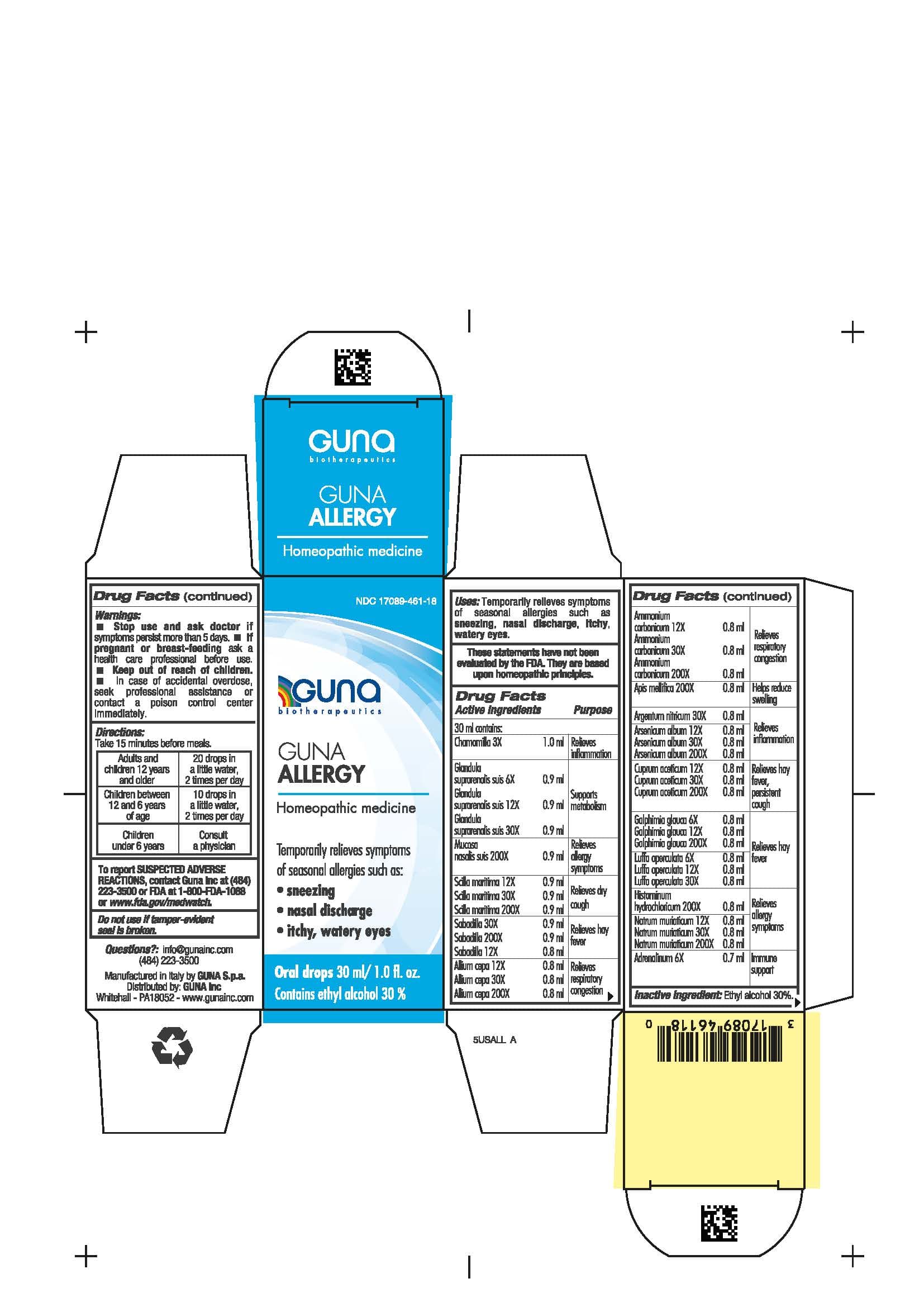 Guna Allergy — Reference image, actual packaging may vary