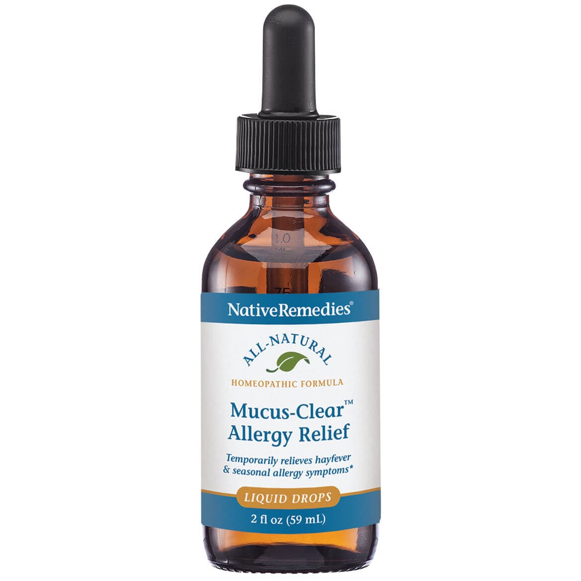 Mucus Clear Allergy Relief — Reference image, actual packaging may vary