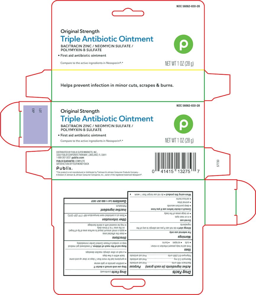 Bacitracin Zinc 400 U, Polymxyin B Sulfate 5,000 U, Neomycin Sulfate 3.5mg/g — Reference image, actual packaging may vary