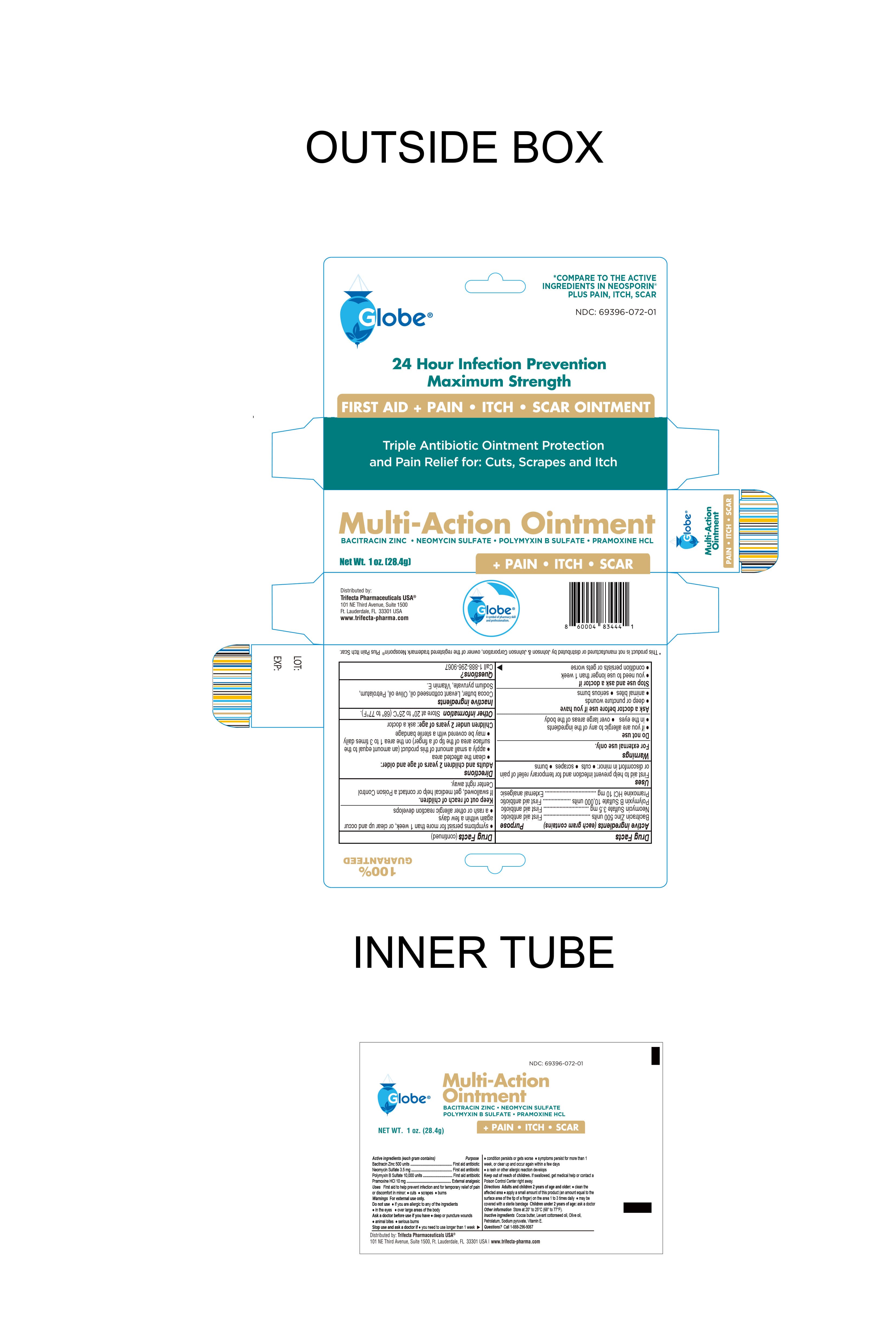 First Aid Antibiotic Plus Burn Relief — Reference image, actual packaging may vary