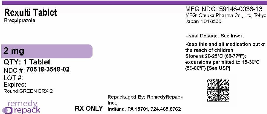 Rexulti — Reference image, actual packaging may vary