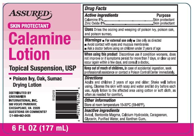 Calamine 8% and Zinc Oxide 8% — Reference image, actual packaging may vary