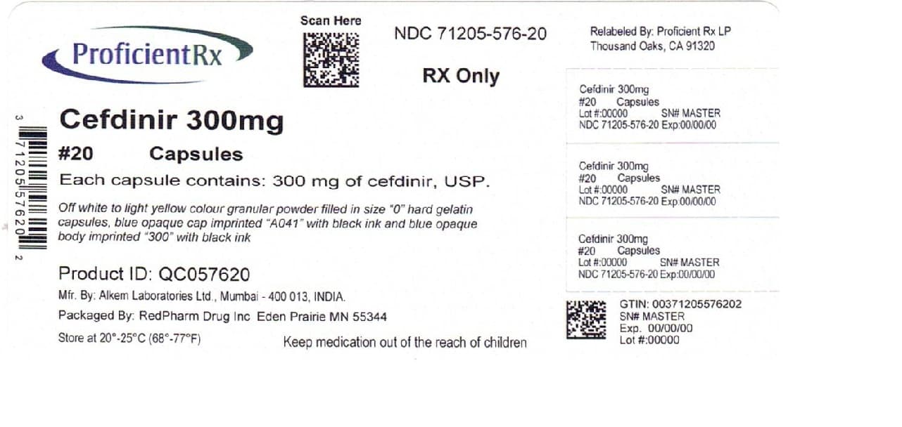 Cefdinir — Reference image, actual packaging may vary