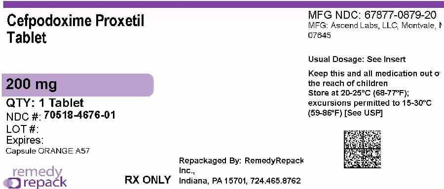 Cefpodoxime Proxetil — Reference image, actual packaging may vary