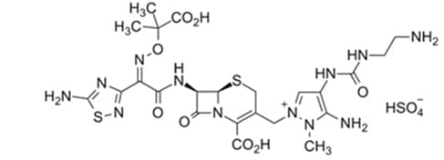 Zerbaxa — Reference image, actual packaging may vary