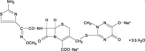 Ceftriaxone Sodium — Reference image, actual packaging may vary