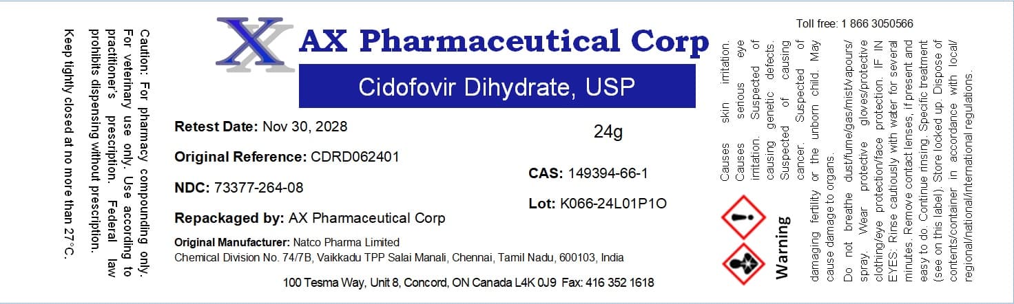 Cidofovir Dihydrate — Reference image, actual packaging may vary