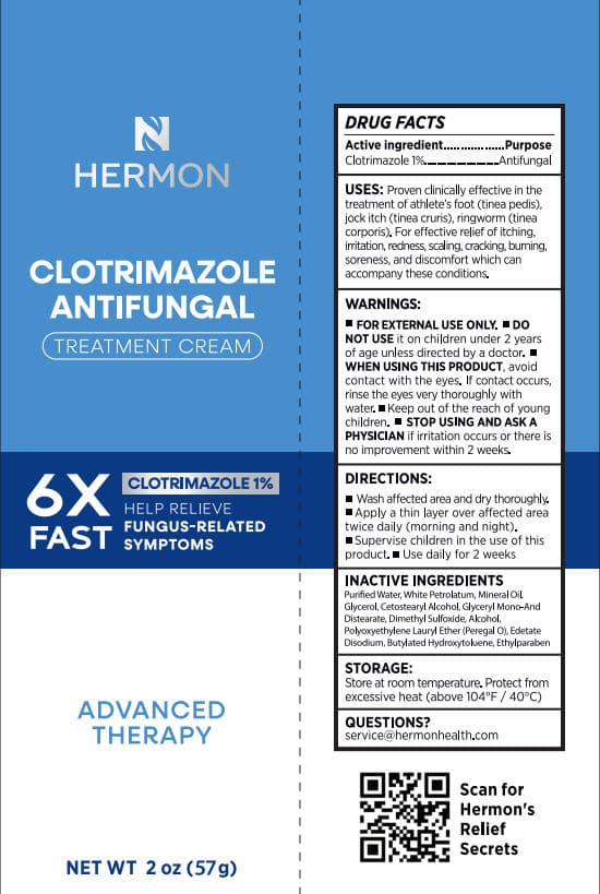 Clotrimazole 1% Antifungal Cream — Reference image, actual packaging may vary
