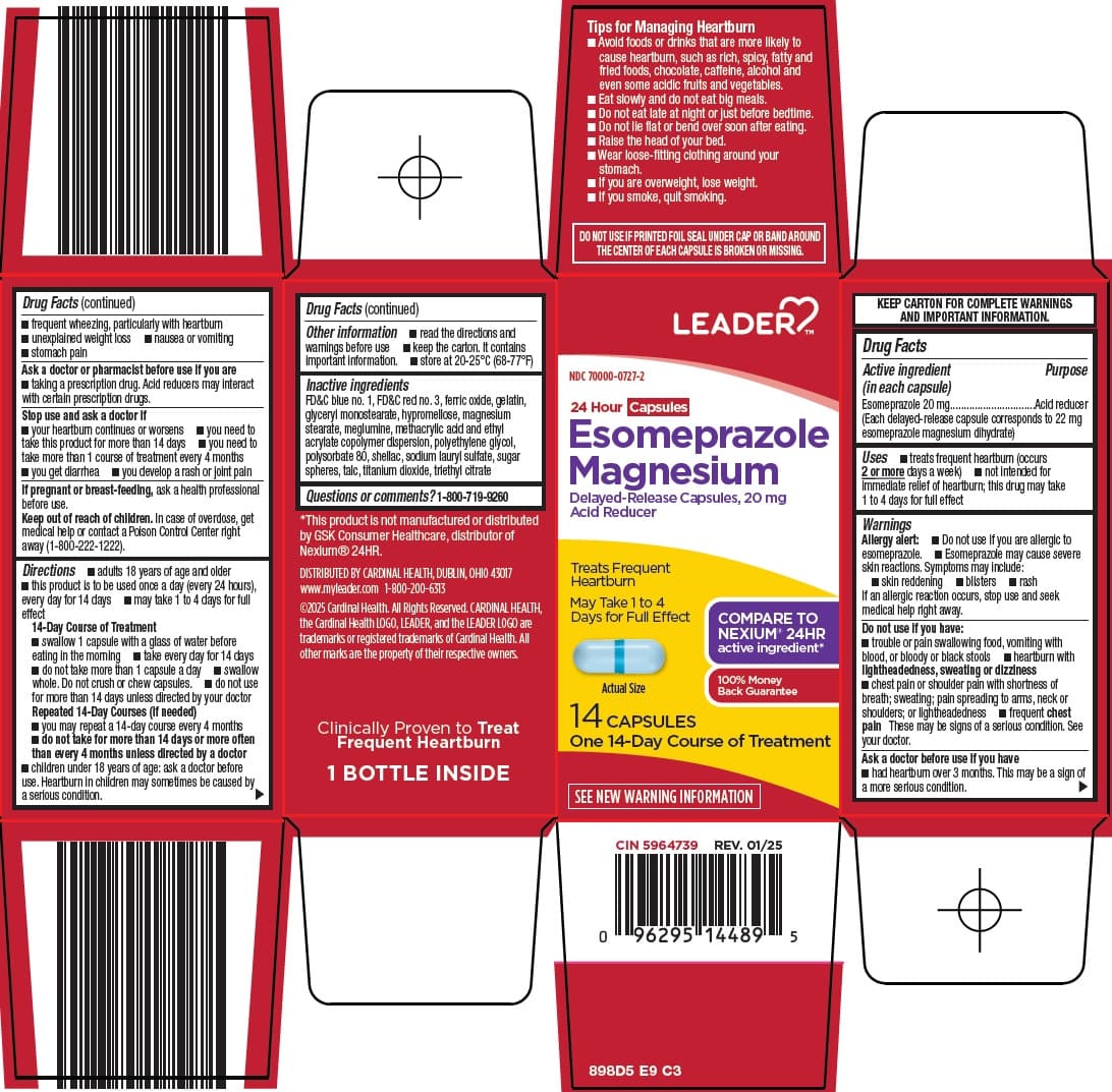 Esomeprazole — Reference image, actual packaging may vary