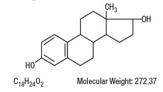 Estradiol — Reference image, actual packaging may vary