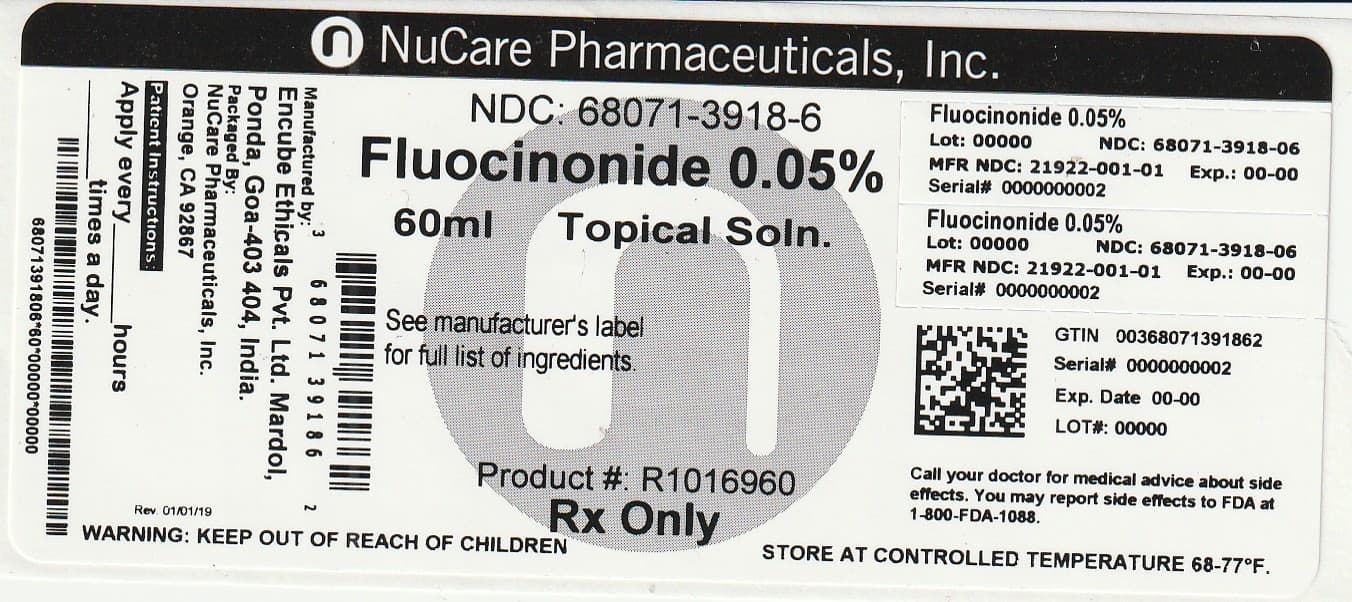 Fluocinonide Topical Solution Usp, 0.05% — Reference image, actual packaging may vary
