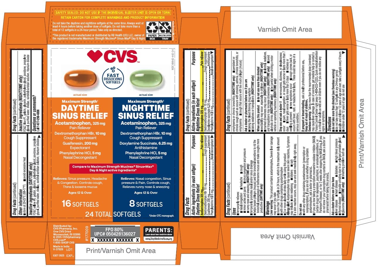 Acetaminophen, Guaifenesin, Phenylephrine HCL and Dextromethorphan HBR package label