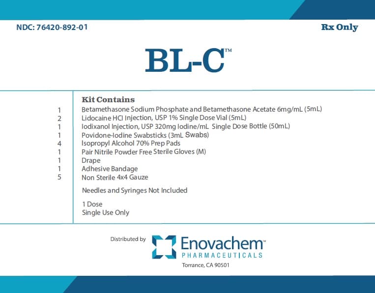 Marbeta L Kit (Betamethasone Sodium Phosphate, Betamethasone Acetate, Lidocaine Hydrochloride, Bupivacaine Hydrochloride, Povidine Iodine, Isopropyl Alcohol) package label