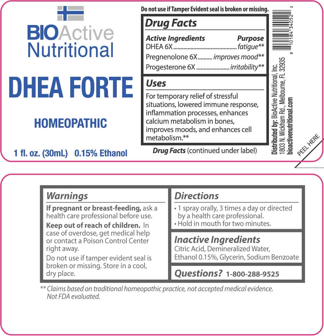 DHEA Forte (Dehydroepiandrosterone (dhea), Pregnenolone, Progesterone,) package label
