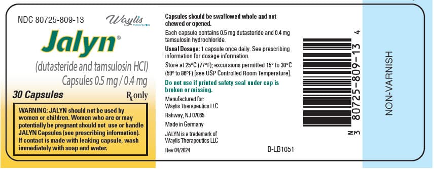 Dutasteride and Tamsulosin Hydrochloride package label