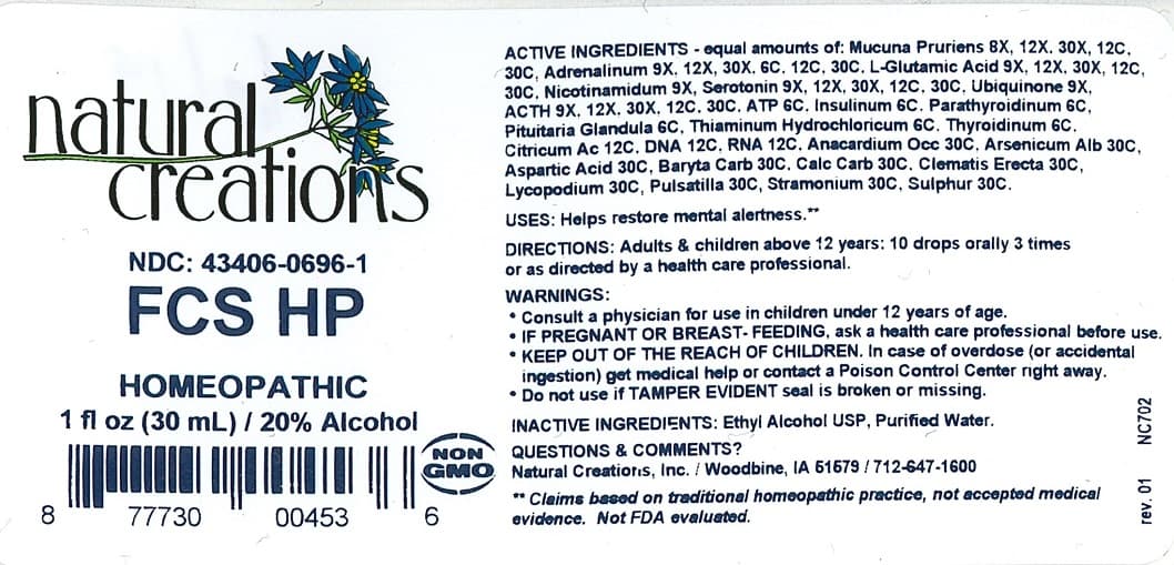 Fcs Hp (Epinephrine,glutamicacid,mucunapruriensseed,niacinamide,serotonin,ubidecarenone,corticotropin,adenosinetriphosphate,insulinpork,susscrofaparathyroidgland,susscrofapituitarygland,thiaminehydrochloride,thyroid,anhydrouscitricacid,herringspermdna,saccharomycescerevisiaerna,anacardiumoccidentalefruit,arsenictrioxide,asparticacid,bariumcarbonate,oystershellcalciumcarbonatecrude,clematisrectafloweringtop,lycopodiumclavatumspore,anemonepulsatilla,daturastramonium,sulfur) package label