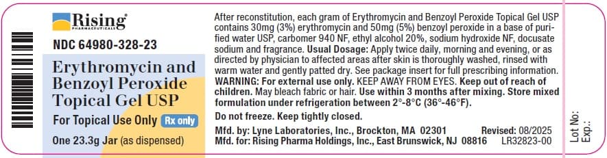 Erythromycin and Benzoyl Peroxide package label