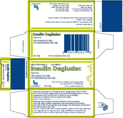 Tresiba (Insulin Degludec) package label