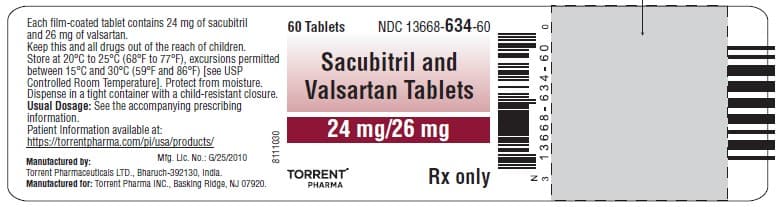 Valsartan package label