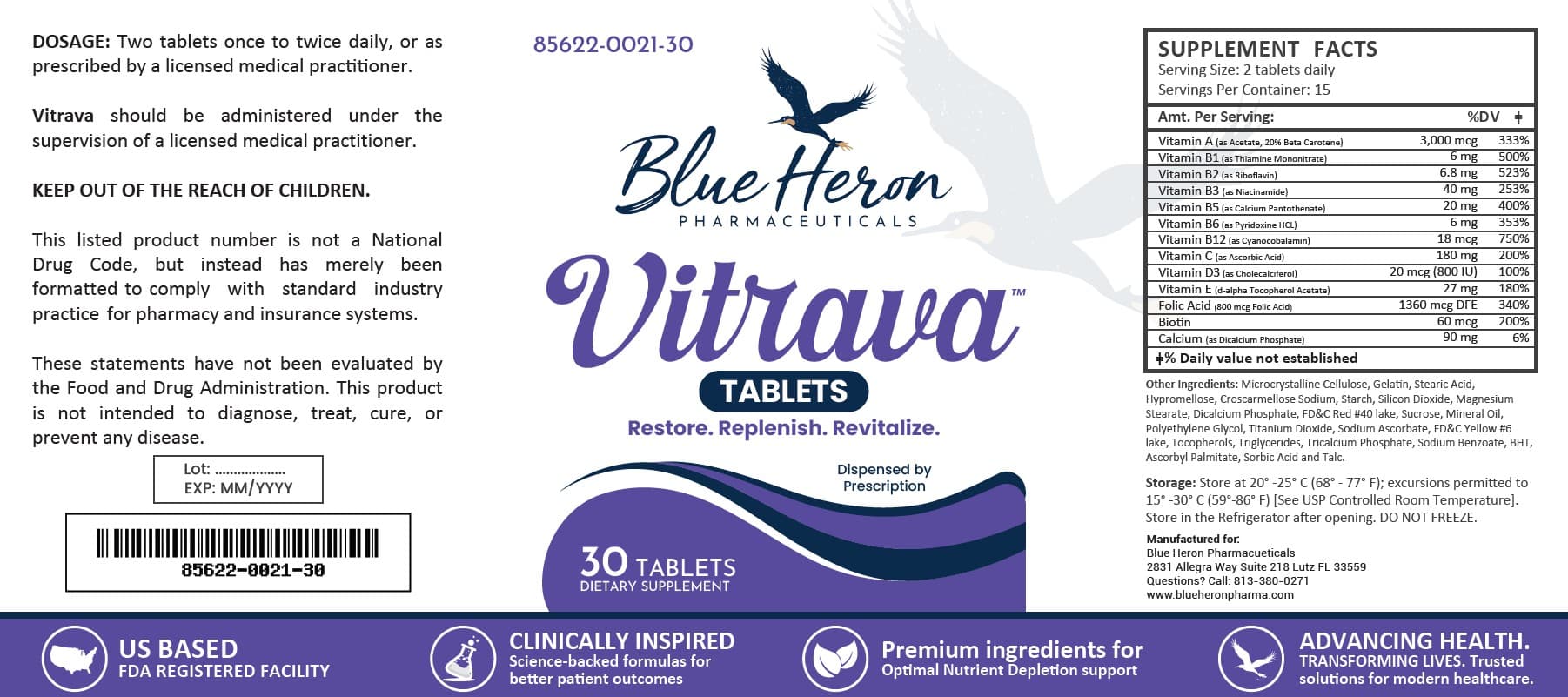 Stye Eye Relief Serum (Vitamin E) package label