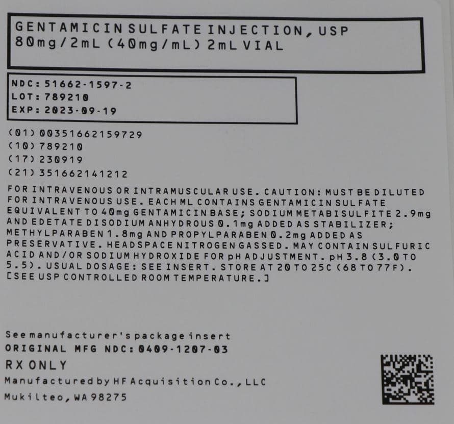 Gentamicin Sulfate — Reference image, actual packaging may vary