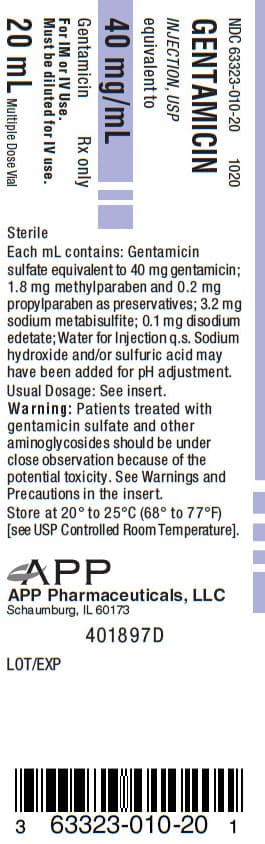 Gentamicin — Reference image, actual packaging may vary