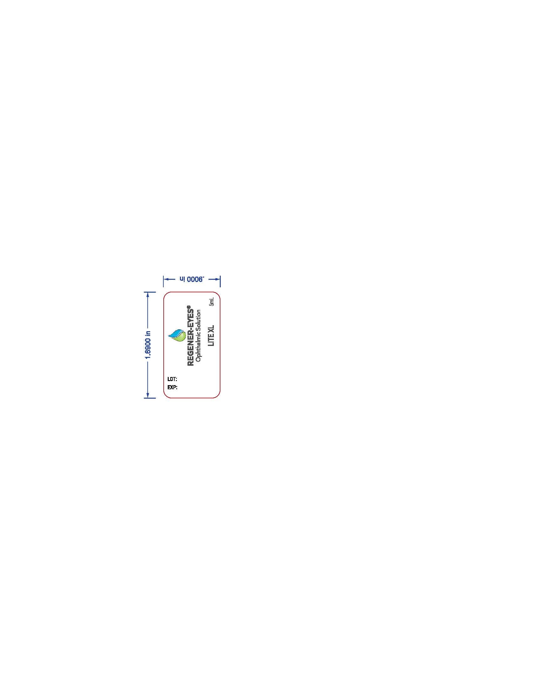 Regener-Eyes Ophthalmic Solution Lite XL — Reference image, actual packaging may vary