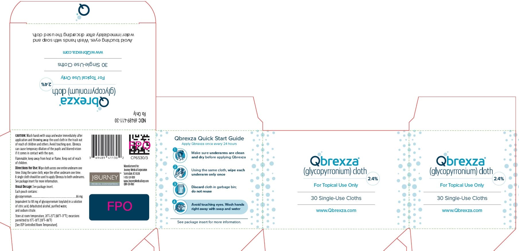 Qbrexza — Reference image, actual packaging may vary