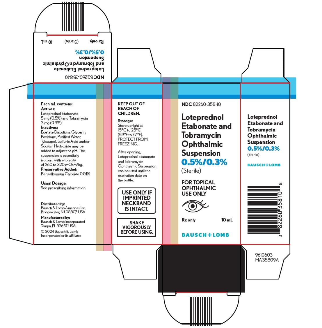 Loteprednol Etabonate and Tobramycin — Reference image, actual packaging may vary