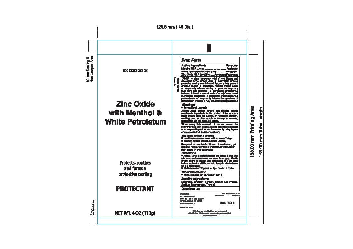 Menthol and Zinc Oxide — Reference image, actual packaging may vary